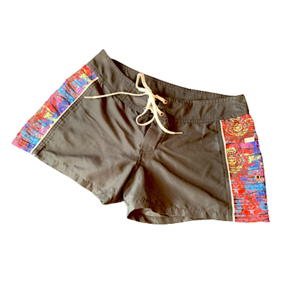MIKEN Psychedelic Swim Shorts